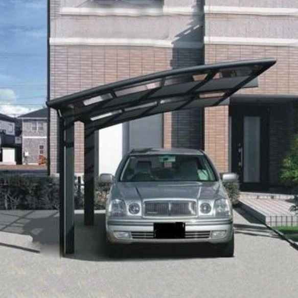 Outdoor Terrrace Garden Roof Cover Garage Carport With Polycarbonate Roof suppliers